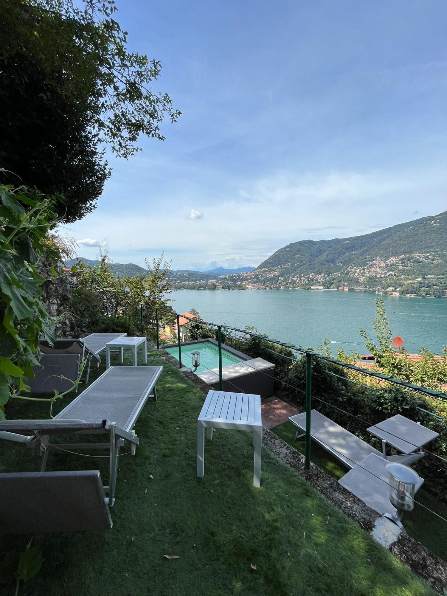 Villa Como, Jacuzzi Spa And Private Pool ブレーヴィオ エクステリア 写真